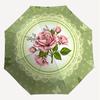 1PC Rose ButterflyAutomatic Open/Close Umbrella with Windproof, 8-Rib Sturdy Canopy, Durable Ribs, Fashionable Design, Outdoor Accessory, Fun Prin, Ho