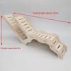 Natural Wooden Hideaway House for Hamsters: Underground Cave Style, Perfect for Golden and Dwarf Breeds.