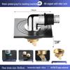 Gunmetal Gray 304 Stainless Steel Odor-Resistant Floor Drain with Copper Core for Shower & Washing Machine.