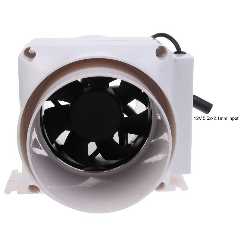 Ventilatore Estrattore d'Aria ad Alta Efficienza da 4 pollici per Soffitte, Cantine, Gabbie per Animali e Piccoli Spazi