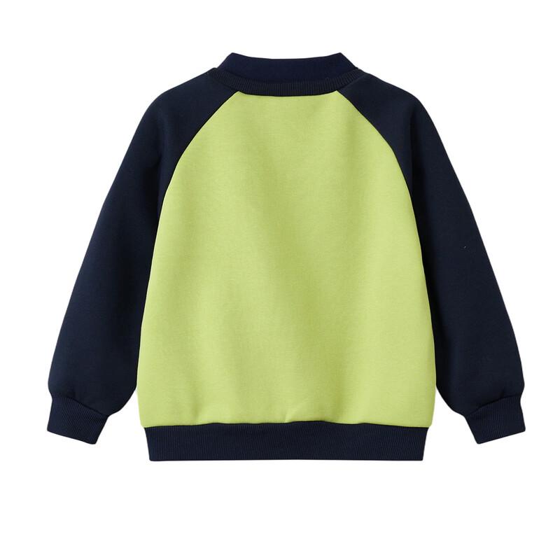 ASK JUNIOR Boys' Thermal Brushed Fleece Sweatshirt