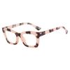 Square Cat Eye Women's Fashion Glasses Transparent Lenses Retro and Elegant Suitable for Daily Shopping