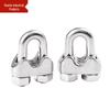 304 Stainless Steel Wire Rope Clip U-Bolt Clamp