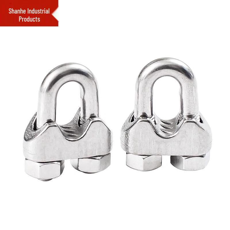 304 Stainless Steel Wire Rope Clip U-Bolt Clamp