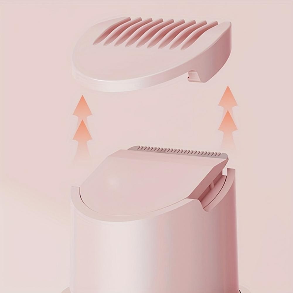 Double Head 2-in-1 Electric Shave for Women - Wet and Dry Hair Remover for Pubic Hair, Eyebrows, Face, Legs and Underarms