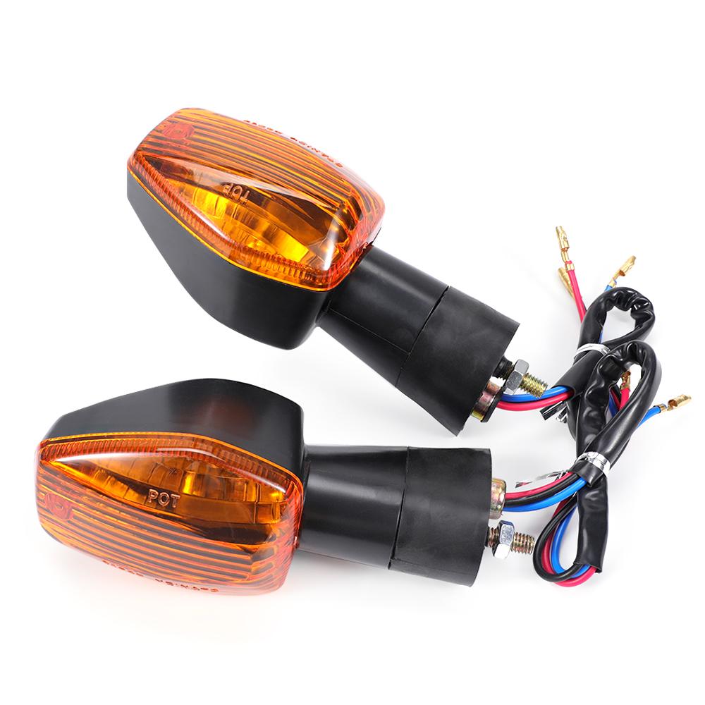 

Front Rear Turn Signals For HONDA CB400 SUPER FOUR CB600F CB900F HORNET CB1000R CB1300S Motorcycle Flasher Indicator Light Bulb Amber