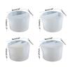 Toning Cup Crystal Epoxy Resin Distributing Cup Mixing Glue Cup for Distribution