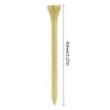 100 Count Golf Tees Bamboo Tee Golf Balls Holder 4 Sizes Available Stronger Than Wood Tees Drop Ship 42mm 54mm 70mm 83mm