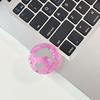 Rhinestone Dolphin Heart Mirror Magnetic Phone Holder - Stylish Desktop Accessory for Women
