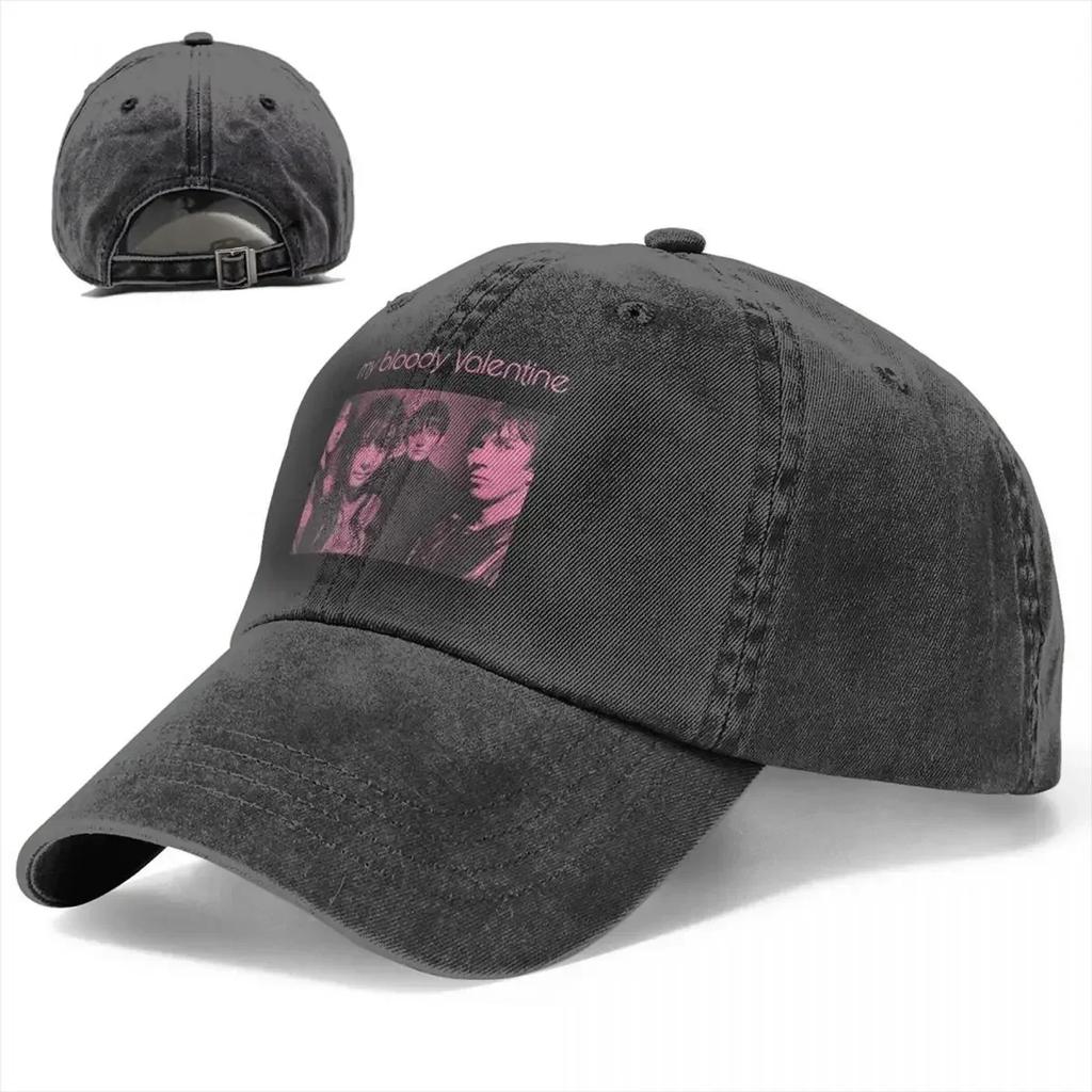 My Bloody Valentine Slowdive Band Baseball Cap Vintage Distressed Cotton Sun Cap Unisex Style Outdoor Workouts Caps Hat