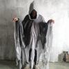 Halloween Tod Umhang Cos Schädel Kleidung Spukhaus Mittelalter Retro Umhang Horror Robe Zombie Kostüm