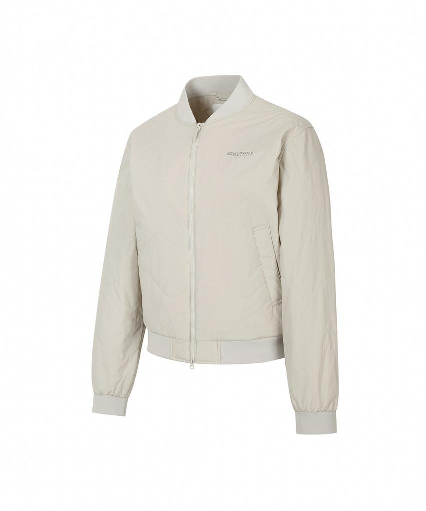 Discovery Expedition Women'S New Quilted Blouson Padded Jacket (Beige2)