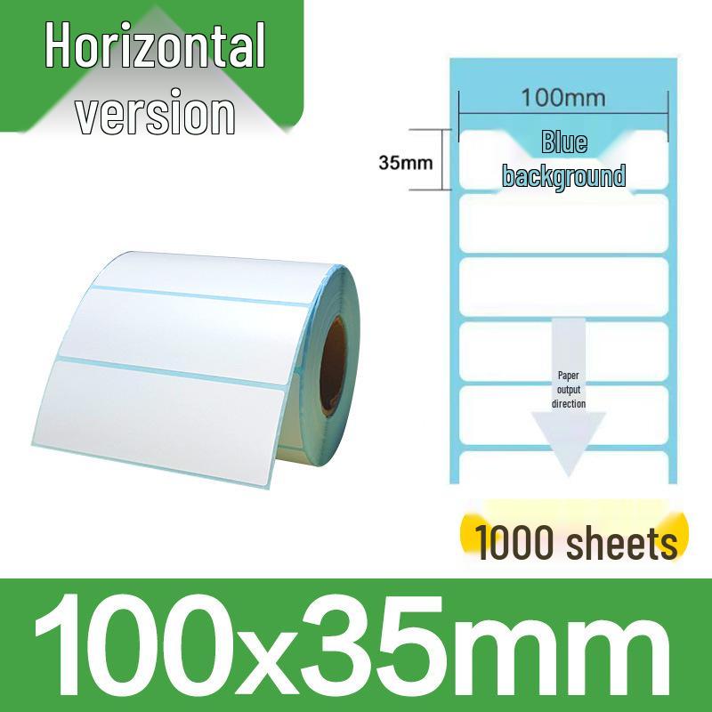 100x100x150 Durable Thermal Waybill & Barcode Label Paper