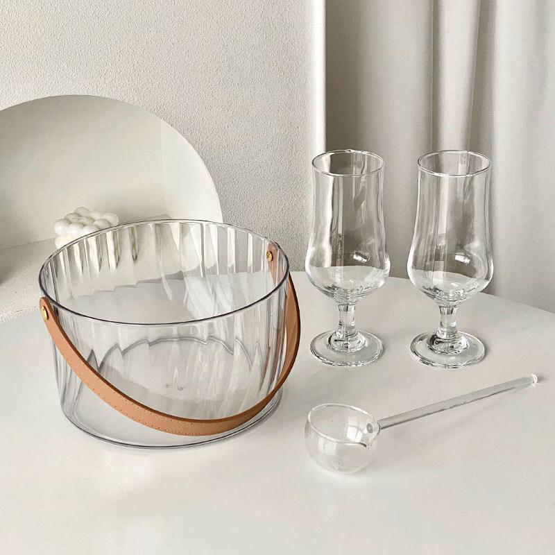 ZISIZ Ins Style Glass Goblet