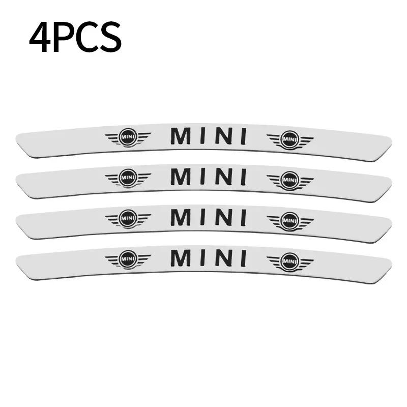 

4PC Aluminium Emblem Badge For Mini Cooper Works JCW R56 R53 R55 R60 F55 F56 Car Wheel Rims Stickers Countryman Auto Accessories