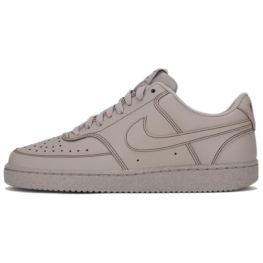 Men's Sneakers Nike Court Vision Low-top Skateboard Shoes Men's Light Smoke Gray