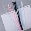 1-10Pcs 30Holes Detachable Buckle Loose-leaf Paper Book Circle Ring Scrapbook Album Binder Spiral A4 A5 B5 Notebook Binding Clip