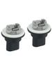 2 Parking Light Bulb Sockets for Jeep Compass 2007 2017 OEM 68000686AA 645504 Replacement Parts Made of ABS Material