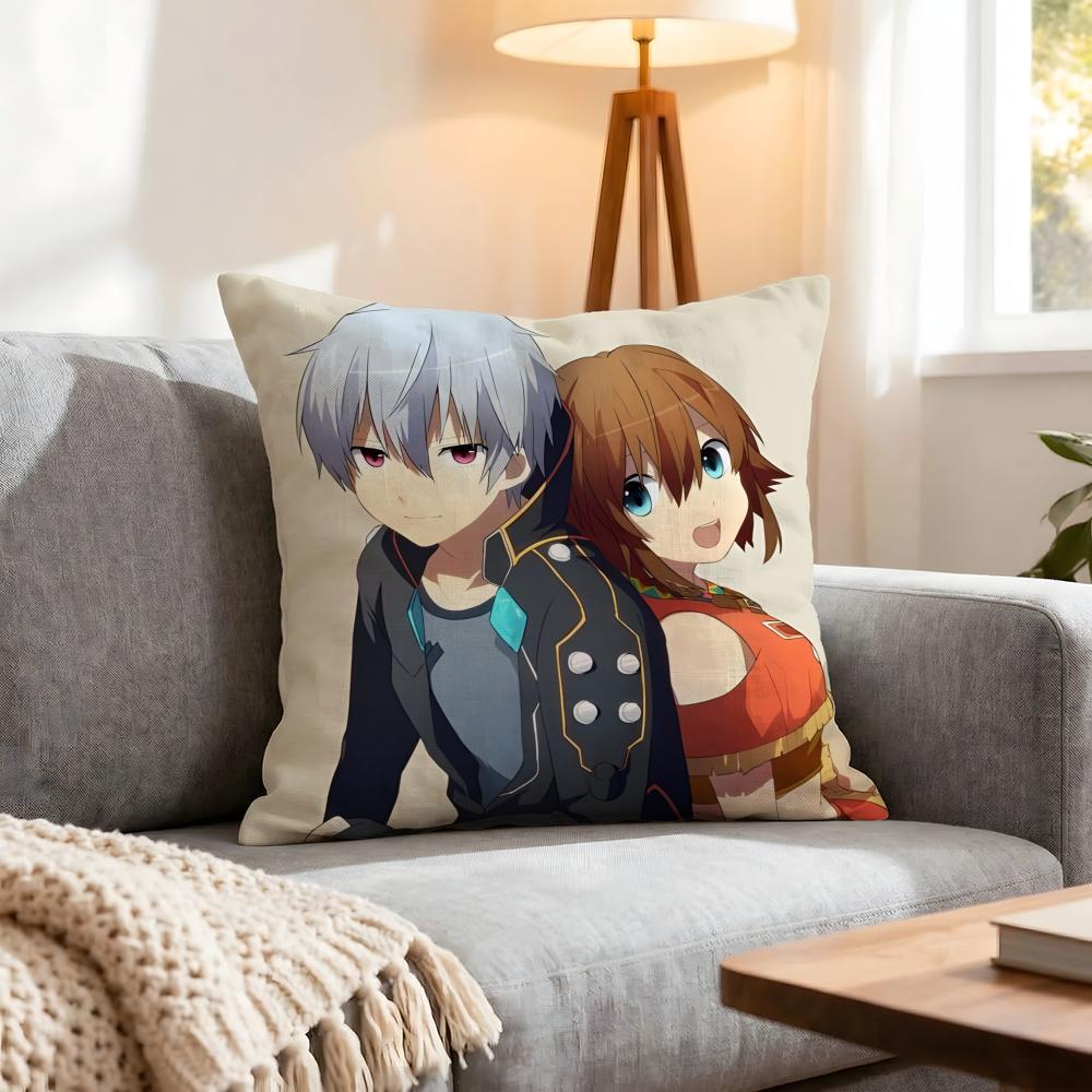 Anime Gargantia On The Verdurous Planet Cushion Cover 1Pcs Decorative Covers Soft Cushion Case For Sofa Couch Decor 40X40 45X45