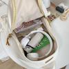 Korean Style Large Capacity Backpack for Students, Simple and Fashionable, Plain Color Schoolbag