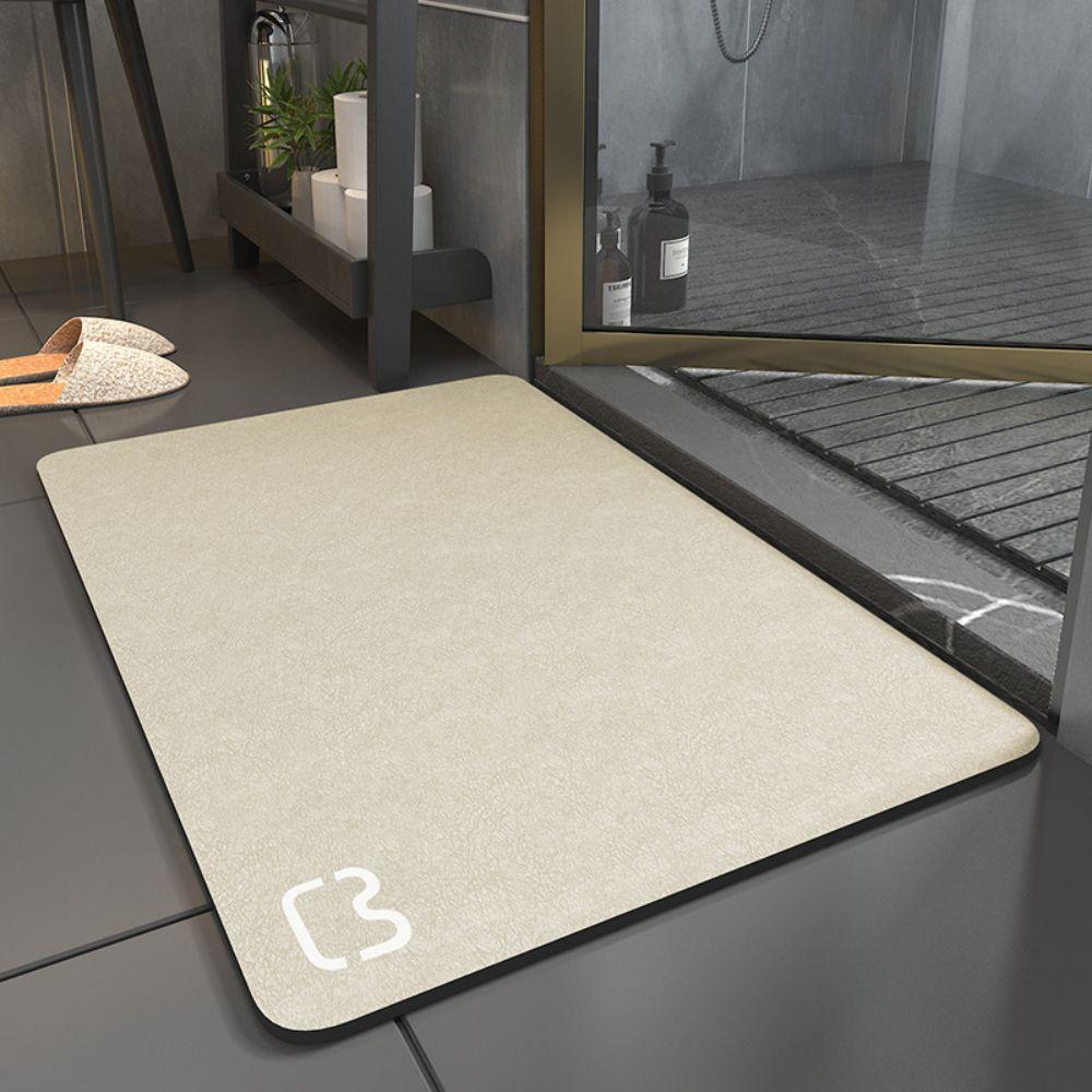 Bathroom Mats Worktop Mat Placemat Kitchen Drainage Mats Doormats Diatomite Mud Non-Slip Absorbent Machine Washable