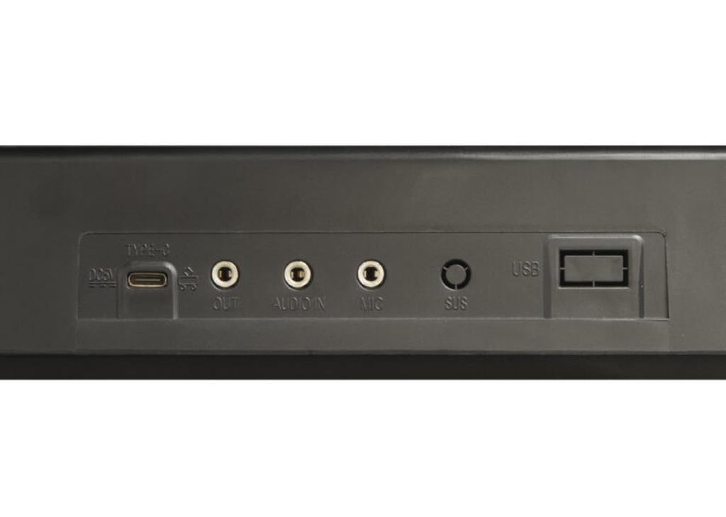 Tokyo Deco Leuchtende Tastatur Elektronisches Klavier 61 Tasten Tragbar 200 Töne 200 Rhythmen 70 Demo-Songs LED-Display Automatische Begleitung Übungsmodus