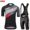Bike Uniform 2025 New Man's Short Sleeves Cycling Clothing Summer MTB Bike Riding Cycling Jersey Set Ropa Maillot