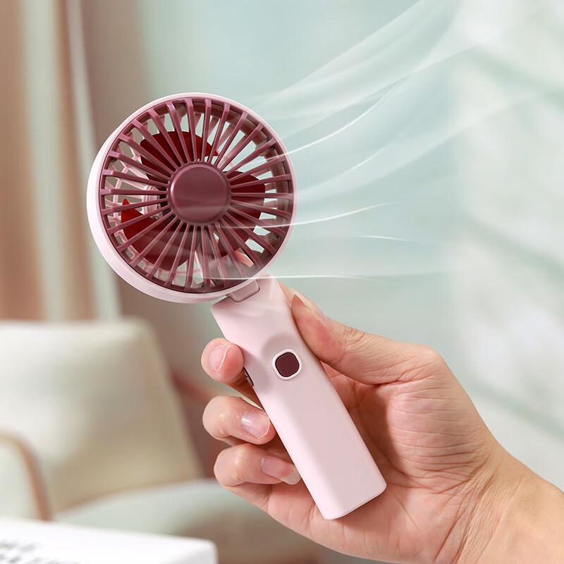 Wolifen 100-Speed Handheld & Desktop Folding USB Fan