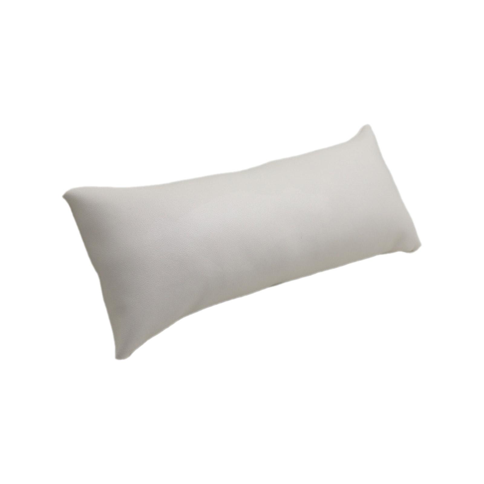 

Стильная подушка из искусственной кожи для украшений, элегантная подушка для демонстрации цепочек, презентационная подставка для браслетов и часов бежевый