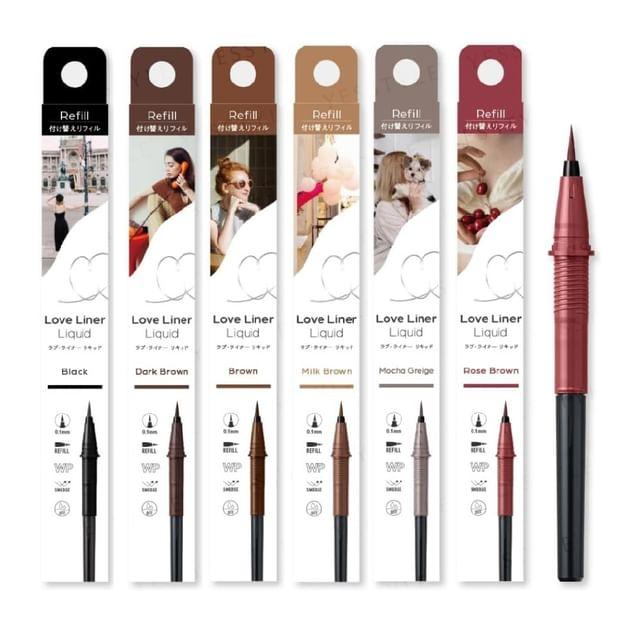 MSH - Love Liner Жидкая подводка для глаз R5 Сменный блок Black