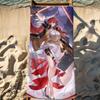 H-Himekos Game H-Honkais Star Rail Towel Sports Quick Dry Travel Camping Gear Sandproof Soft Light Large Beach Towel