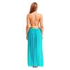 Women's Sequin Tassel Belly Dance Set - Halter Backless Crop Top & Split Mesh Skirt for Halloween