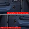 LHD RHD FOR SUZUKI Jimny Nomade 2025 2026 5 door ABS Carbonfiber Rear door window button glass switch cover Interior Accessories