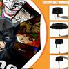 Custom Name Personalized Batman Print Umbrella, Auto Open Close, 8‑Rib Sturdy Frame, Commute Camping Hiking Use, Birthday Gift