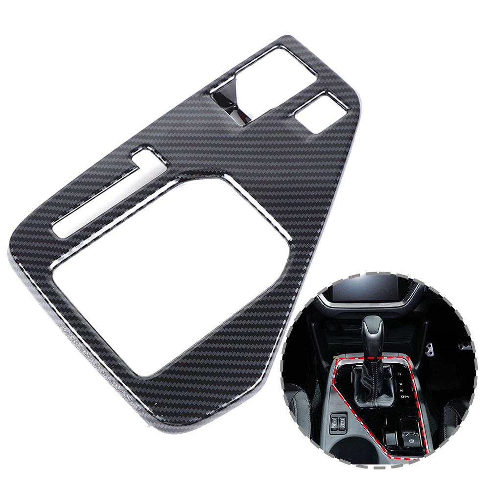 Carbon /Fiber /Gear Shifts Panel Cover For Crosstrek 2023 2024 RHD ABS Interior Console Trim Decoration Protective AccessoriesGood product