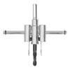 Adjustable Circle Hole Cutter Saw Kit Wood Drill Bit Round Cutting Woodworking DIY Tools40‑120mm