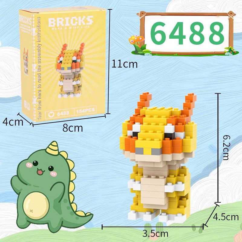 Pet Series Micro Building Blocks - DIY Interlocking Plastic Toys