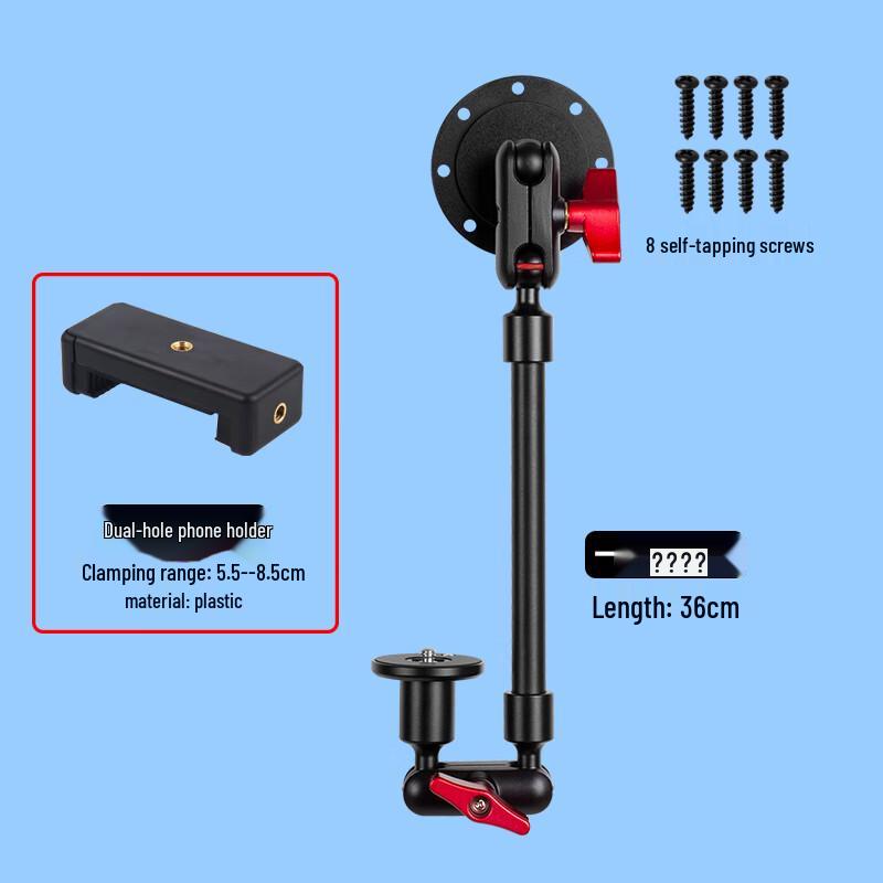 TEXIAN Wall Clamp Phone Mount & Magic Arm Kit