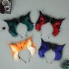 Handmade Quality Shines! Realistic Lynx Animal Ear Headpiece, Cute Plush Convention Cosplay Headband Accessory