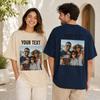 T-shirt Oversize con Foto Personalizzata: Streetwear Unisex Personalizzato