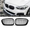 Front Bumper Racing Radiator Mesh Grill For BMW 1 Series F20 F21 Facelift 2015- Gloss Matte Black