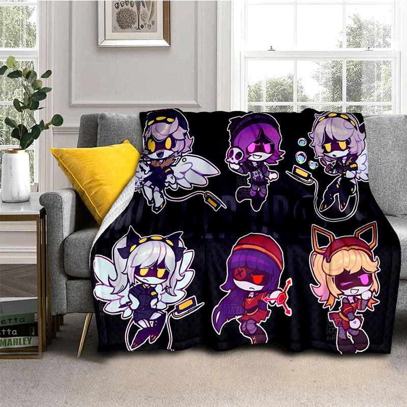 2025 New Style 3D Murder Drones Uzi Cartoon Soft Blankets,Throw Blanket Comfortable Blanket for Picnic Beds Sofa Home Bedroom