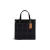 Field Fabric Cow Leather Tote Bag , Shopping Bag , Shoulder Bag , Crossbody Bag , Handbag Small Women's Black (Unisex) Handbags