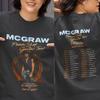 Unisex T-Shirt Tim McGraw Country Tour, Pawn Shop Guitar Tour Vorderseite Rückseite Tee, Vintage Cowboy Konzert Grafik T-Shirt