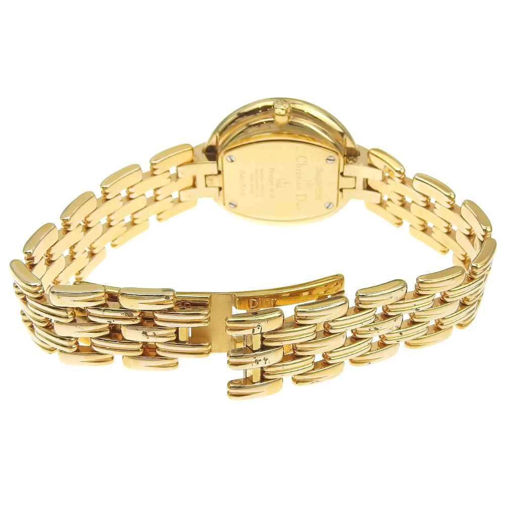 Dior Bakira Watches D46.154.4 blackDial Stainless Steel Quartz Analog Display Women Used