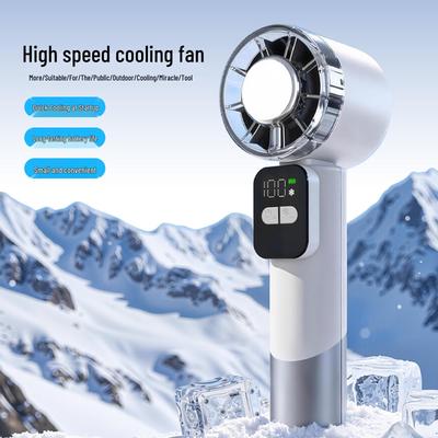 Portable Turbo Mini Fan: Powerful Handheld Desktop Wind Cannon