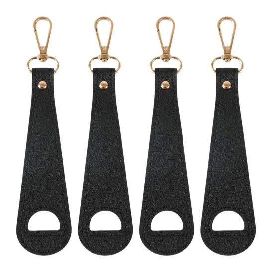 2/3/4 Stück Kunstleder Hutclip Freihändig Tasche Rucksack Handtasche Gepäck Hängende Baseballkappe