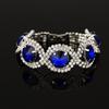 Yufei Mehrfarbiges Kristall-Strass-Armband