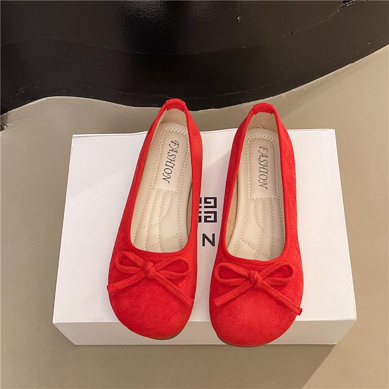 Fashion Comemore Round Toe Casual Sneakers Women Moccasins Summer Candy Color Espadrille Flat Bow Tie Ballet Flats Shoes Loafer Moccasin