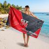 Nissan GT-R Customized Name Text Beach Towel, Soft Absorbent Towel Beach Pool Travel Personal Gift
